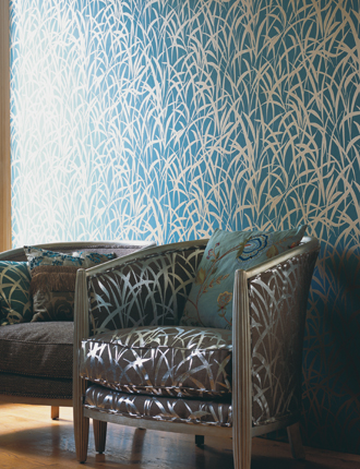 Обои Mulberry Imperial Wallpaper FG051R32