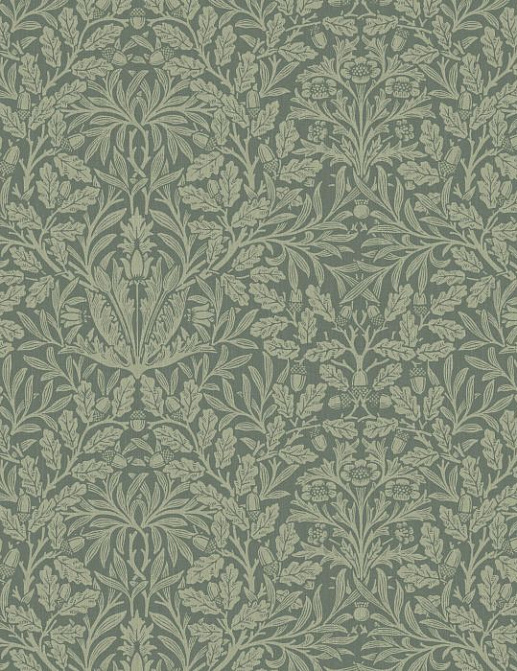 Ткань William Morris At Home The Forager Acorn/Eucalyptus