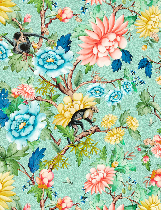Обои Clarke & Clarke Botanical Wonders W0133/02