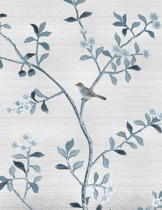 Панно и фотообои Misha China Classic P24A/Silver Powder