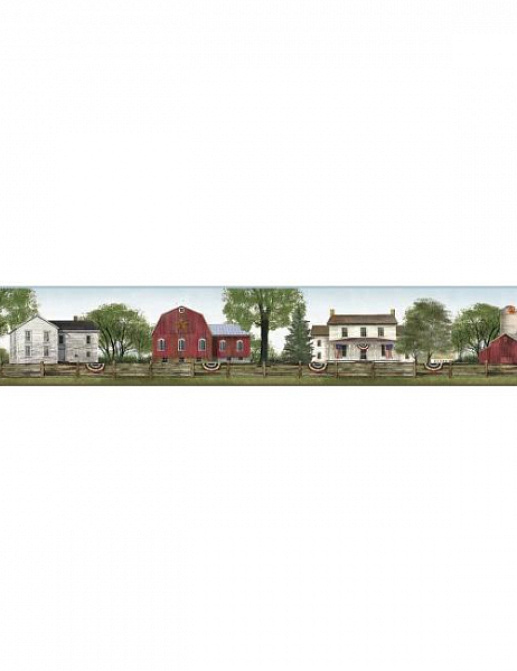 Бордюр York Rustic Living LG1350BD
