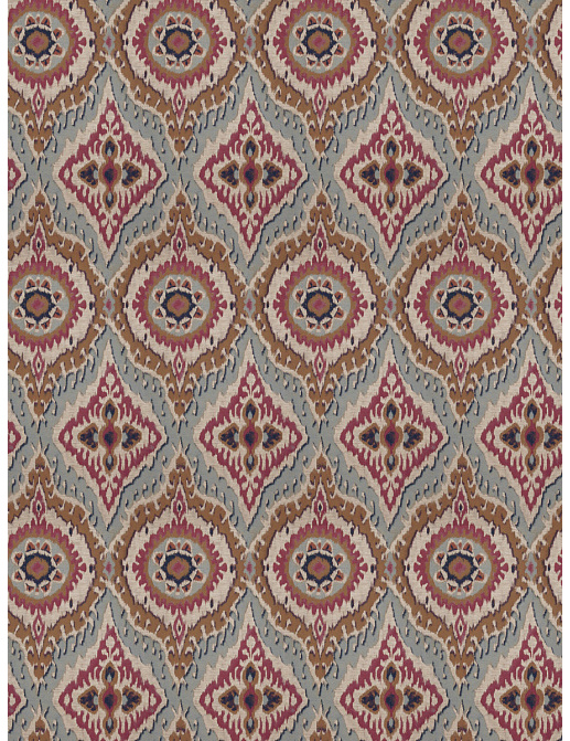 Ткань Fabricut Expressions Vol.V Cayenne Trevally/Raspberry