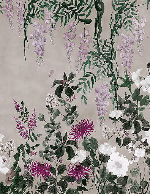 Панно и фотообои Faboie Silk Painting VI F-SN6105