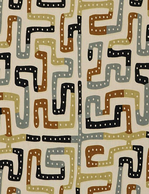 Ткань Jim Thompson №9 Moonstone Embroideries by Richard Smith N9012294003