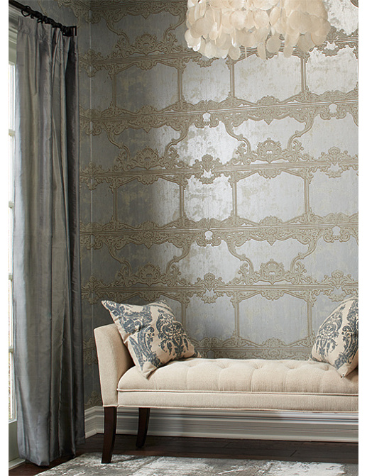 Обои York Silver Leaf II SL5724
