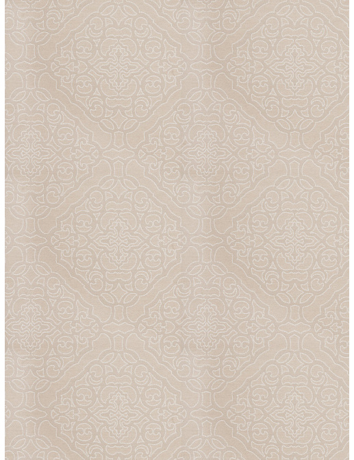 Ткань Fabricut Silk Nuances Natural Crowe Damask/Ecru