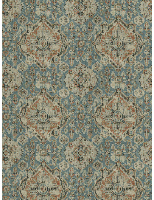Ткань Trend Lifestyles By Color vol.IX Celestial/Coral 04567/ocean