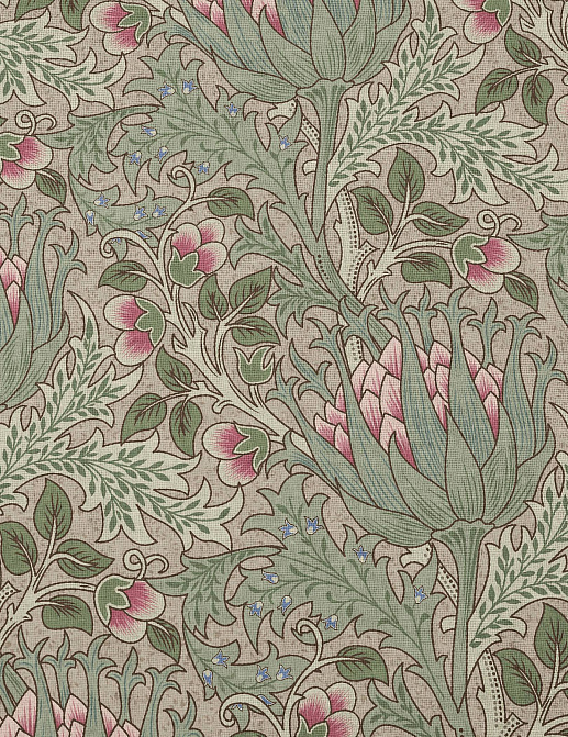 Ткань Серебрянная Студия (Silver Studio) Dorset D808-07