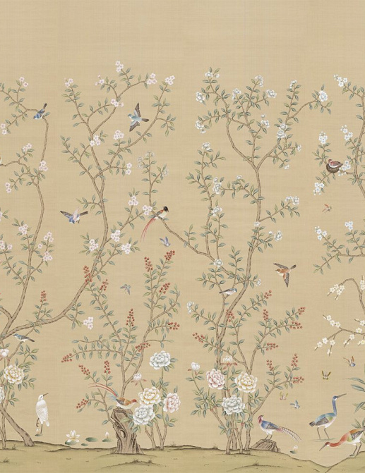 Обои Paul Montgomery Studio Fine Painted Wallpapers Taihu Garden
