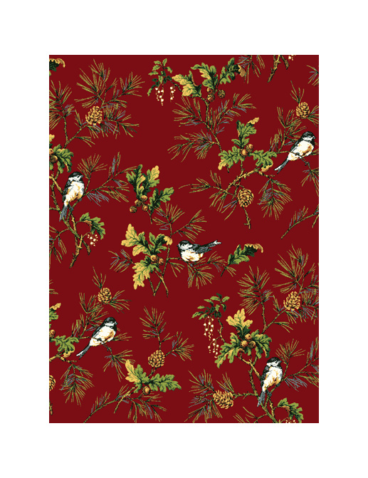 Обои Jaima Brown Retreat Chickadee-Pepper