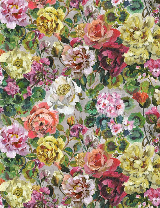 Ткань Designers Guild Grandiflora Rose FDG2957/01