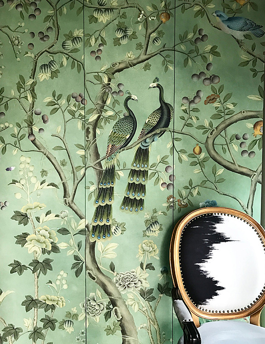 Обои De Gournay Chinoiserie St Laurent/C-084