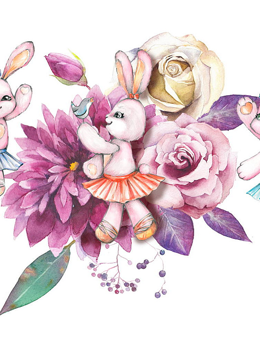 Обои Wall Street Rabbit Room 21296