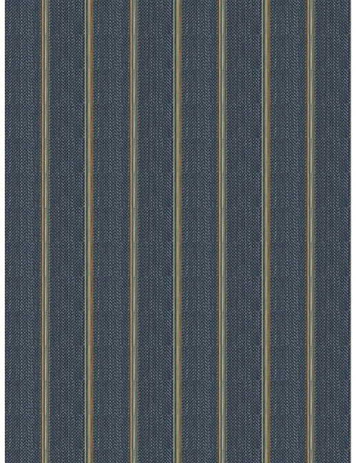 Ткань Fabricut Vignettes Vol.XVI Bluestone Film stripe/Denim