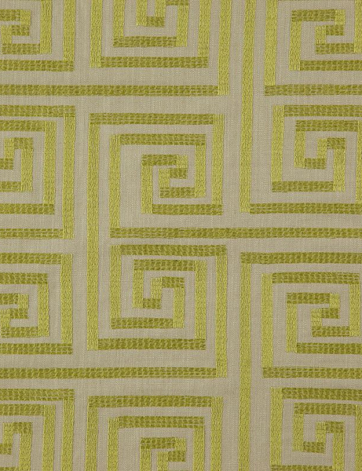 Ткань Daylight Geometric Hypnotic/Chartreuse