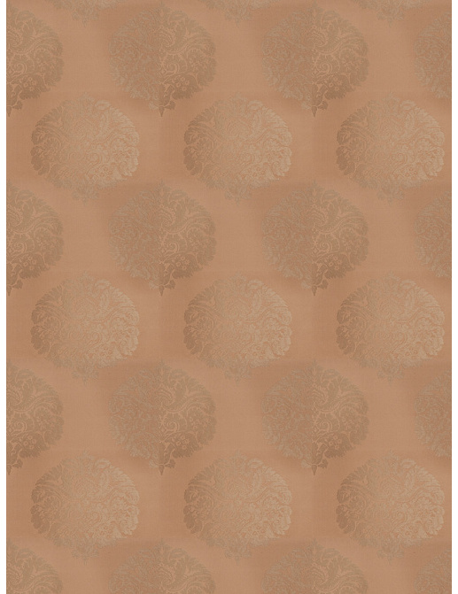 Ткань Stroheim Palace Silks Amber Glow Vane medallion/Nude