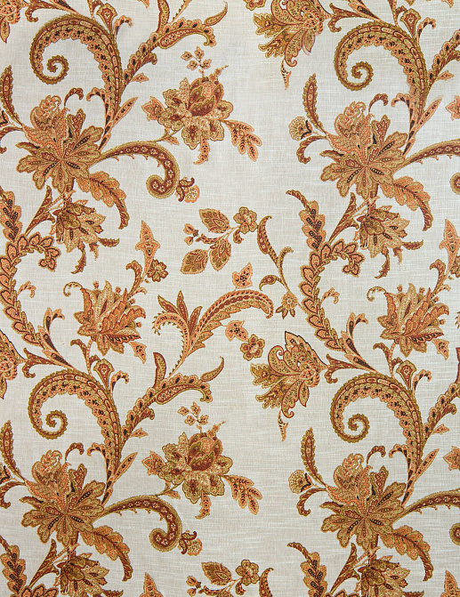 Ткань Degrape Portofino Collection Fleurs/Brick