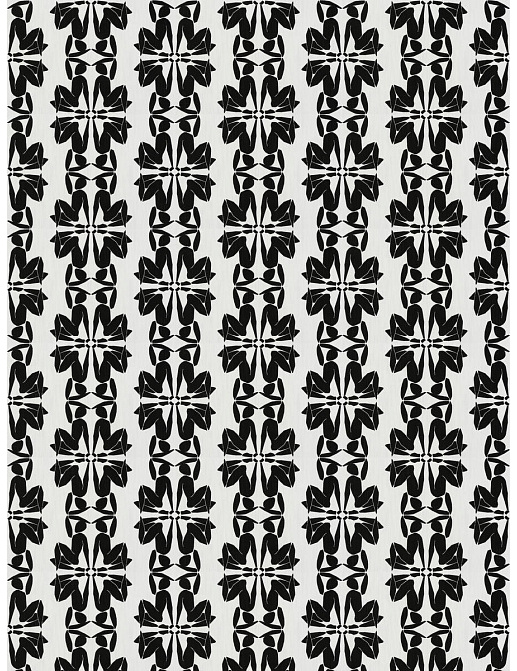 Ткань Fabricut Artfully Modern Canvas Figurative/Black