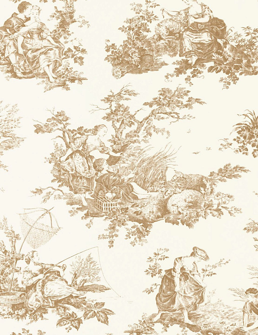 Обои Casadeco Les Belles Toiles de Jouy 2 BTJD87911318