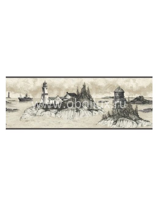 Бордюр Blue Mountain Black & White BC1580723b