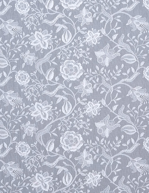 Ткань MYB Textiles Fraser sheers 7875/White
