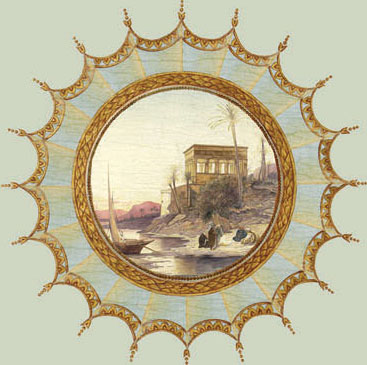 Панно и фотообои Iksel Scenic & Architectural Wallpapers Neo-Classical ROUND MED03