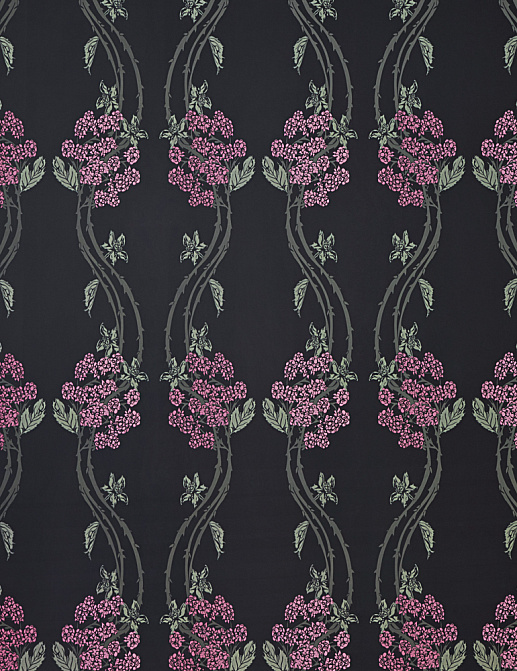 Обои Barneby Gates Book vol.3 BG1100201/Autumn Berry/Blackberry