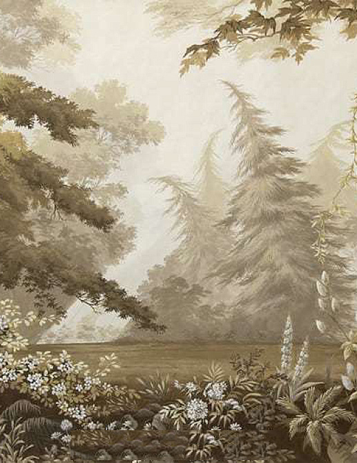 Обои Paul Montgomery Studio Fine Painted Wallpapers Tropical Views