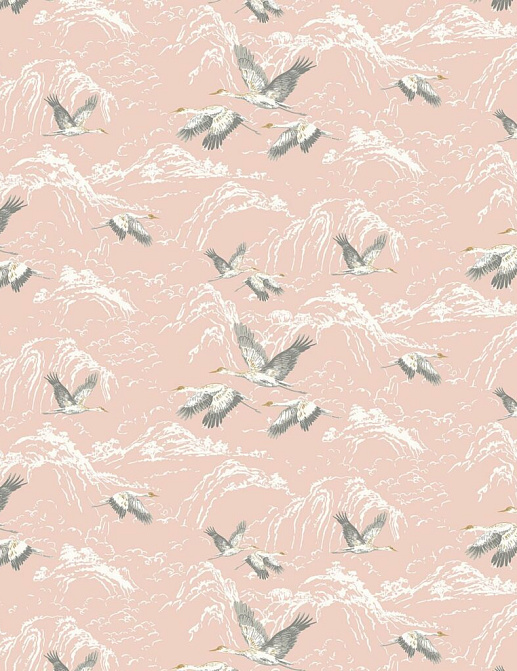 Ткань Laura Ashley Signature Coll.1 Animalia/Blush