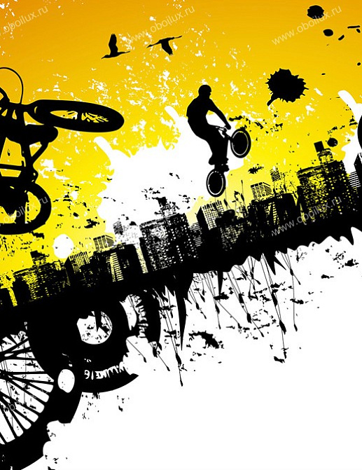 Панно и фотообои A. S. Creation XXL II 343 BMX Riders