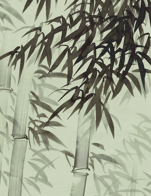 Обои Paul Montgomery Studio Murals For Unique Walls Bamboo Forest/Green