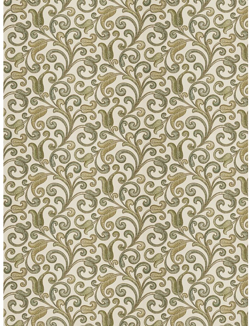 Ткань Fabricut Chromatics Vol.XXII Pumpkin Amalia/Greenery