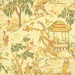Ткань Thibaut Tea House F95325