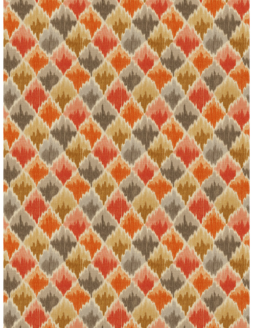 Ткань Fabricut Vignettes Vol.XIII Terra Cotta Pons diamond/Clay