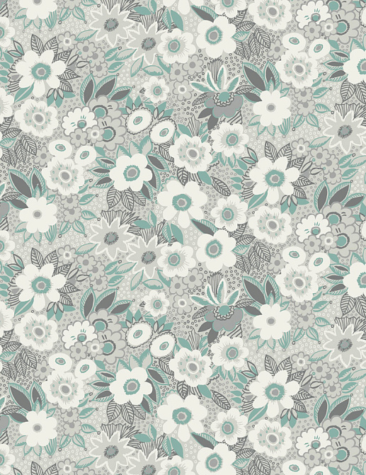 Ткань Blendworth Bazaar Jungle Gardenia/Grace