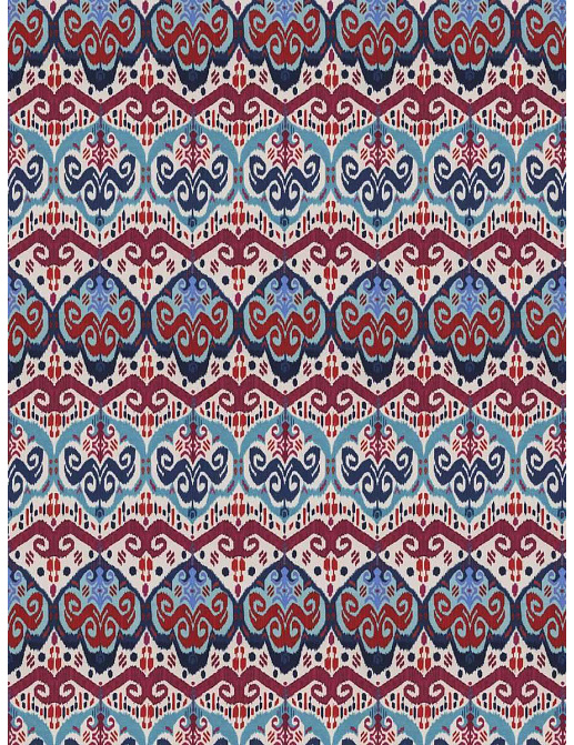 Ткань Fabricut Iris Apfel IndonesianIkat/Jewel