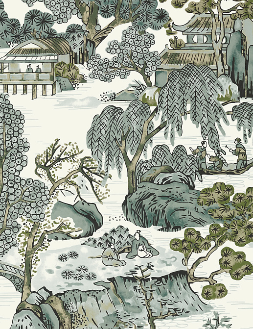 Обои Thibaut Dynasty T75463