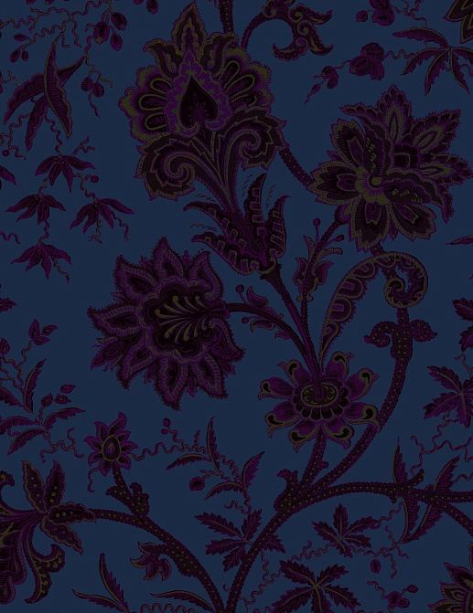 Обои House Of Hackney WII Newness 2018 Indienne/Cobalt
