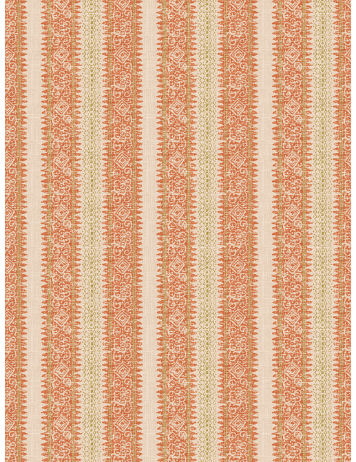 Ткань Fabricut Charlotte Moss Coral Frascati/Coral