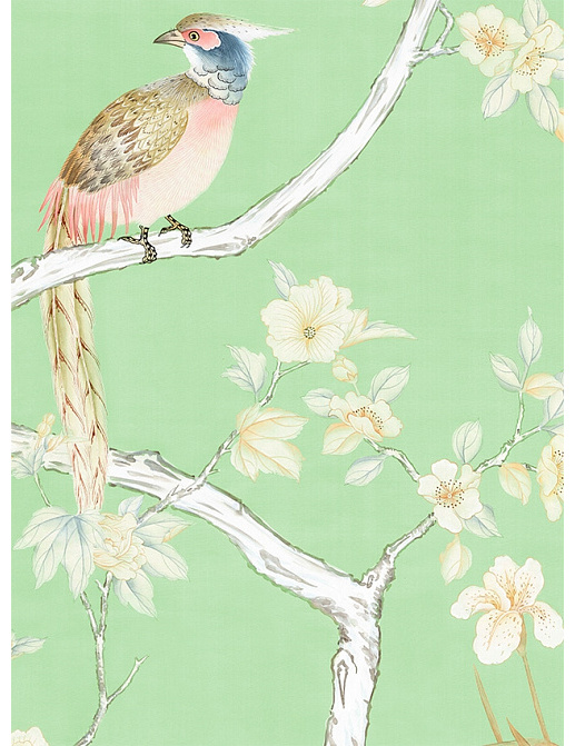 Обои Paul Montgomery Studio Book of Murals (Mural Sources) CH-085-LV/Green