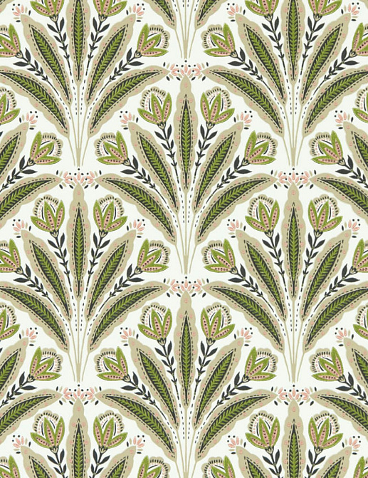 Обои Clarke & Clarke Secret Garden W0193/04