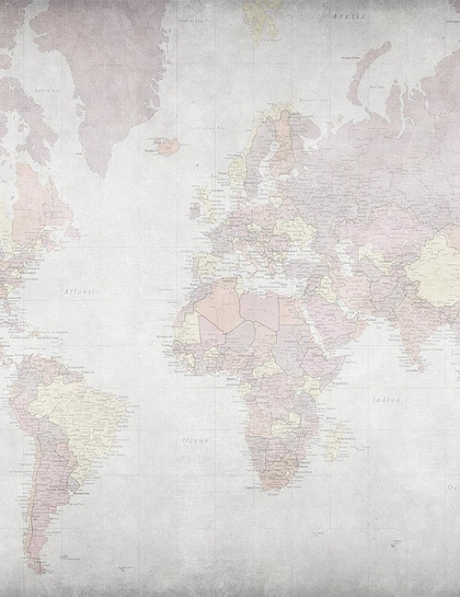Обои Factura Kids WORLD MAP/3