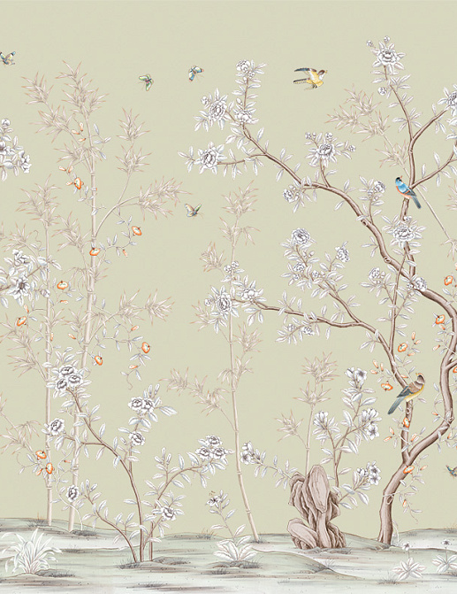 Обои Yana Svetlova Wallcoverings Art Prints B55-GREEN
