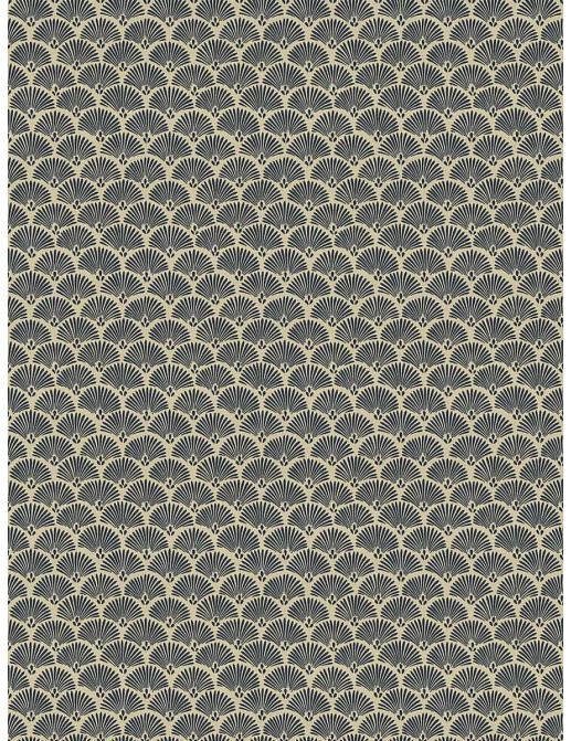Ткань Fabricut Natural Layers Multipurpose Horizon Kelebek/Navy