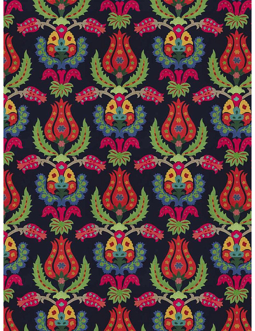 Ткань Fabricut Iris Apfel TulipSuzani/Jewel
