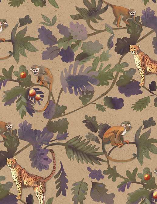Обои Aura Wild Life MWKG104