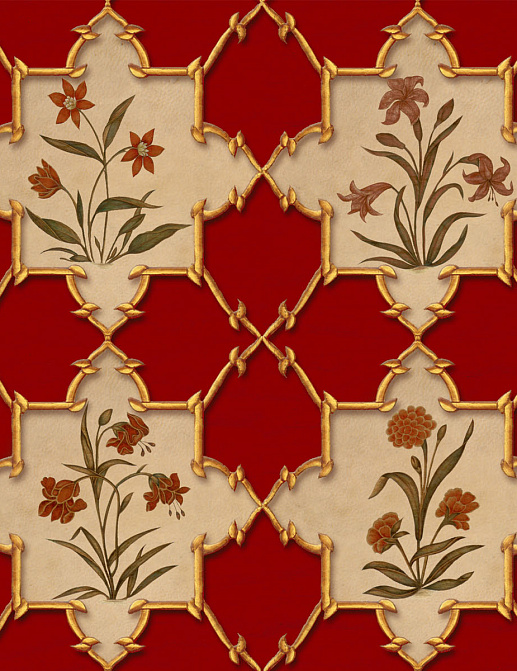 Панно и фотообои Iksel Scenic & Architectural Wallpapers Indian Collection RAJMATA JALI