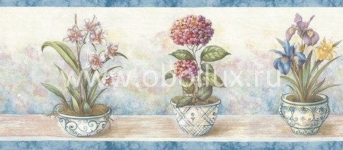 Бордюр Blue Mountain Pastel BC1580315b