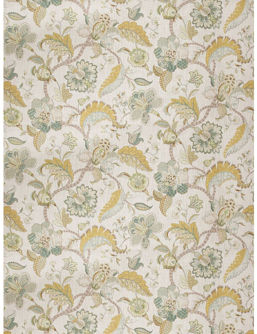 Ткань Fabricut Vignettes Vol.XIII Aqua Cleon floral/Aqua cetrine