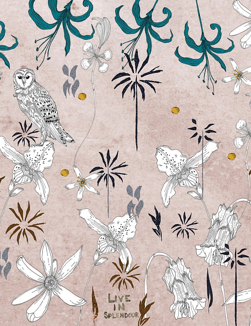 Панно и фотообои Wall & Deco Contemporary Wallpaper Collection 2024 WDDD2402